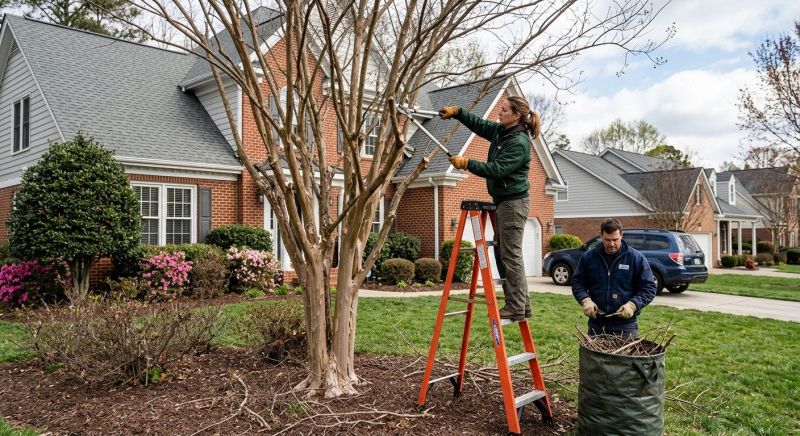 Crape Myrtle Pruning in Ventura County, CA